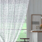 Классические шторы Sharmel цвет: белый
