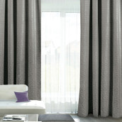 Классические шторы Livia цвет: серый