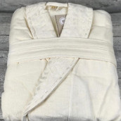 Банный халат Кейси цвет: кремовый