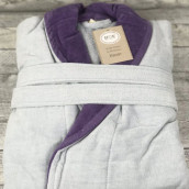 Банный халат Морисса цвет: серый