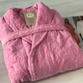 Банный халат Mirella цвет: розовый