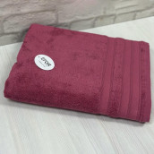 Полотенце New collection цвет: бордовый