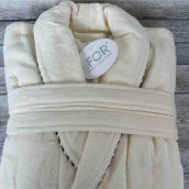 Банный халат Ariba цвет: кремовый