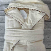 Банный халат Боско цвет: кремовый