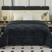 Одеяло-покрывало Монако цвет: черный
