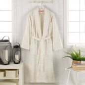Банный халат Asiya цвет: кремовый