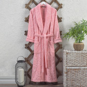 Банный халат Asiya цвет: розовый