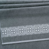 Полотенце Мозаика цвет: серый