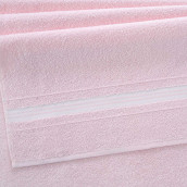 Полотенце Меридиан цвет: розовый