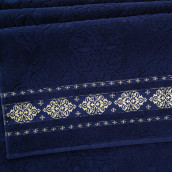 Полотенце Роскошь цвет: темно-синий