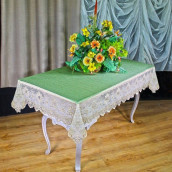 Скатерть Adelis цвет: зеленый (120х160 см)