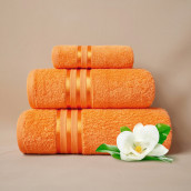 Полотенце банное Harmonika цвет: оранжевый (70х130 см)