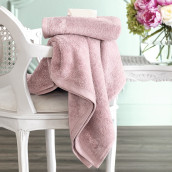 Набор из 3 полотенец Пуатье цвет: розовый (30х30 см - 3 шт)