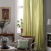 Классические шторы Brady цвет: зеленый (200х270 см - 1 шт)