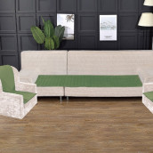 Чехол для мебели Паркет цвет: зеленый (70х210 см, 70х150 см)