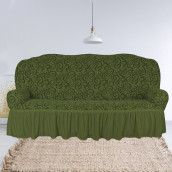 Чехол для дивана Kelvin цвет: зеленый (185 см)