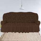 Чехол для дивана Kelvin цвет: шоколадный (185 см)