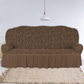 Чехол для дивана Kelvin цвет: светло-коричневый (185 см)