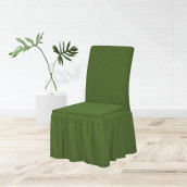 Чехол на стул Michell цвет: зеленый (40 см - 6 шт)