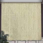 Классические шторы Suzanne цвет: кремовый (300х200 см - 1 шт)
