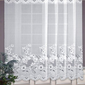 Классические шторы Kacie цвет: белый (300х230 см - 1 шт)