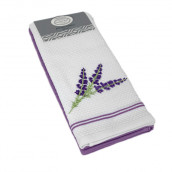 Кухонное полотенце Лаванда цвет: лиловый, белый (40х60 см - 2 шт)