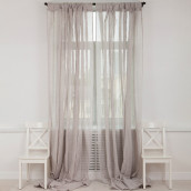 Классические шторы Curtain Line цвет: какао (250х310 см - 1 шт)
