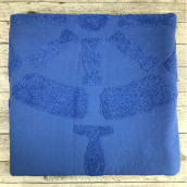 Полотенце Штурвал цвет: синий (90х150 см)