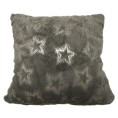 Декоративная подушка Звезды цвет: тёмно-серый (45х45)