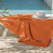 Полотенце Монсан цвет: оранжевый (100х180 см)