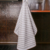 Кухонное полотенце Dimitrina 5Li цвет: серый, белый (50х70 см - 5 шт)