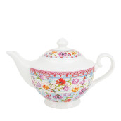 Заварочный чайник Разноцветные Тюльпаны (16х16х26 см)