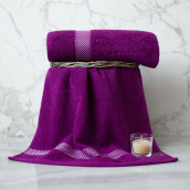 Полотенце Petek Crystal цвет: пурпурный