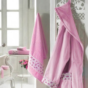 Банный халат Primavelle Lia Цвет: Розовый Россия L-xL Махра