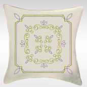 Декоративная подушка Классика цвет: оливковый (45х45)