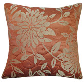 Декоративная подушка Кристи цвет: оранжевый (50х50)