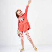 Детское платье Wendi Цвет: Коралловый (9 лет)