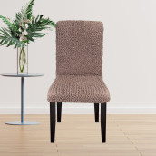 Комплект чехлов на стулья Haylee цвет: карамельный (45 см - 6 шт)