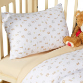 Детское постельное белье Мишки и Зайки (для новорожденных)