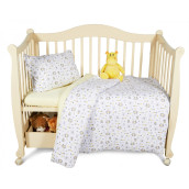 Детское постельное белье Слоники и собачки (для новорожденных)