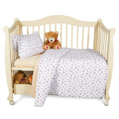 Детское постельное белье Мишки (для новорожденных)
