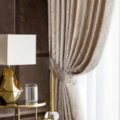 Классические шторы Молинеро цвет: золотой