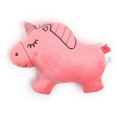 Декоративная подушка-игрушка Единорог цвет: розовый (38х48)
