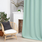 Классические шторы Альвиан цвет: светло-зеленый