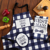 Кухонный набор Best man цвет: синий