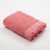 Полотенце Fringe цвет: пыльно-розовый (70х130 см)