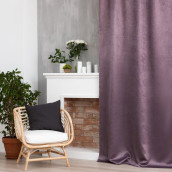 Классические шторы цвет: фиолетовый