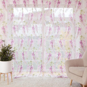 Классические шторы Виноградная лоза цвет: лиловый