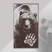 Полотенце Медведь (50х90 см)