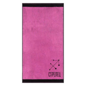 Полотенце Стрелец цвет: розовый, черный (67х130 см)